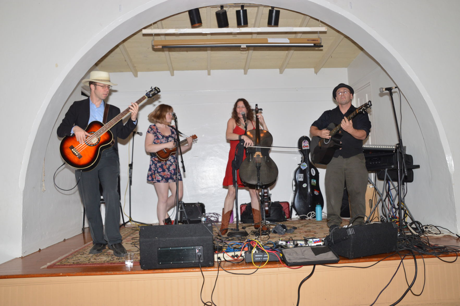 Dirty Cello brings high energy to Woman’s Club